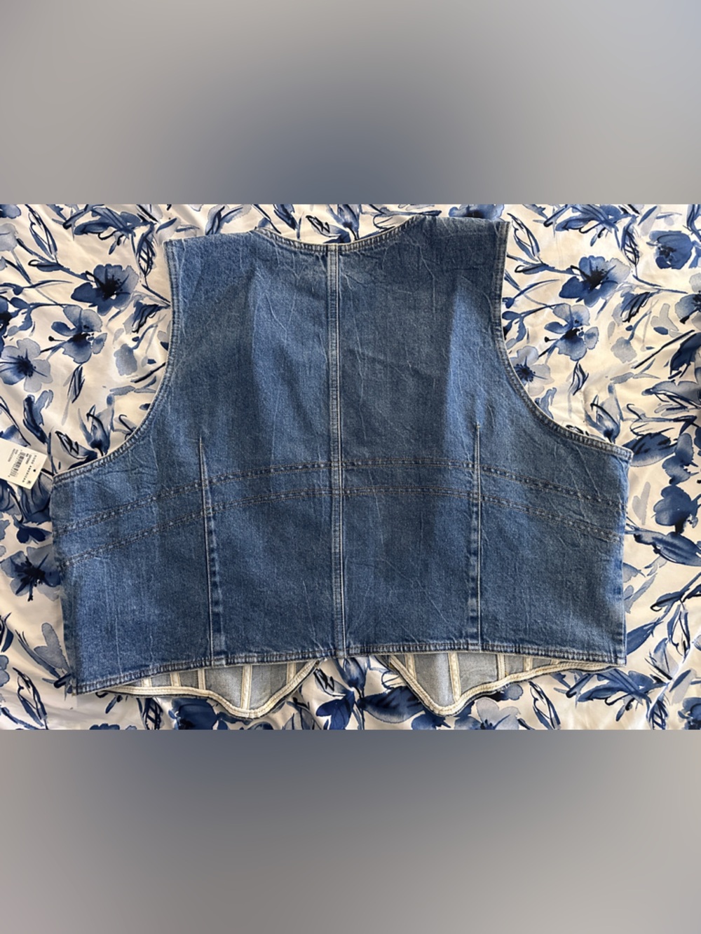 GOOD AMERICAN Denim Vest - Picture 3 of 5